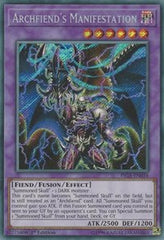 Archfiend's Manifestation [FIGA-EN034] Secret Rare | Exor Games Dartmouth