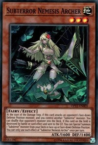 Subterror Nemesis Archer [OP11-EN005] Super Rare | Exor Games Dartmouth