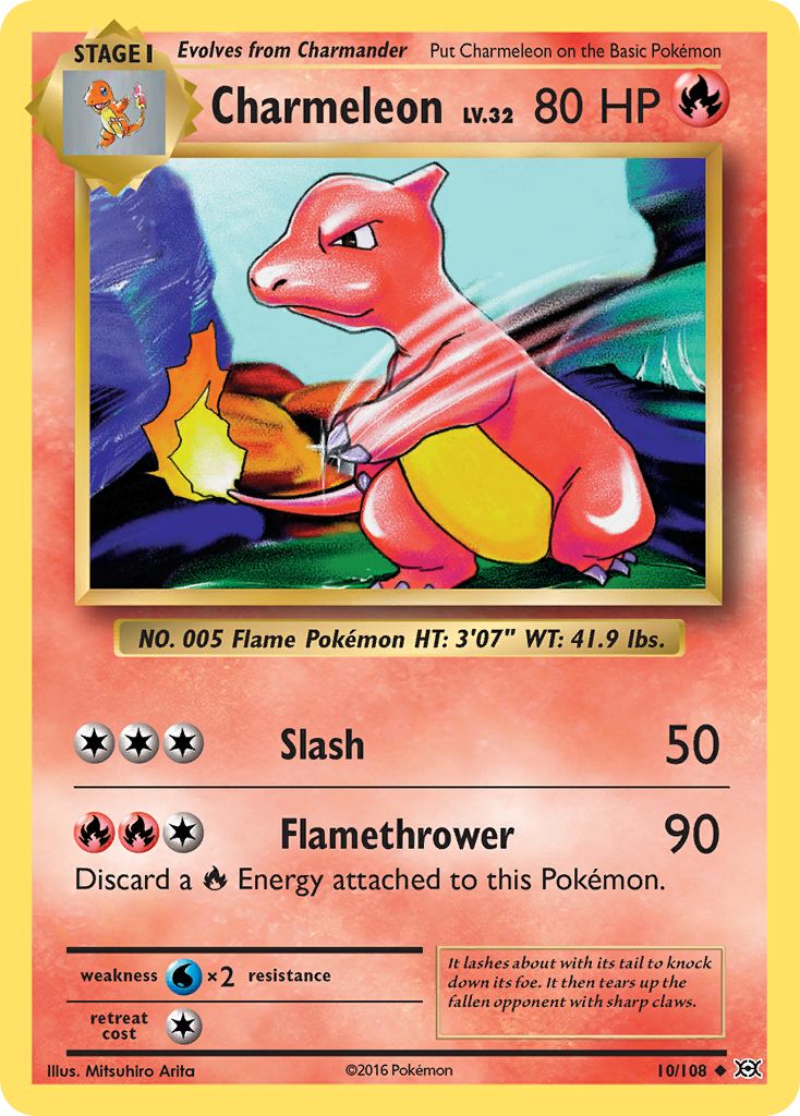 Charmeleon (10/108) [XY: Evolutions] | Exor Games Dartmouth