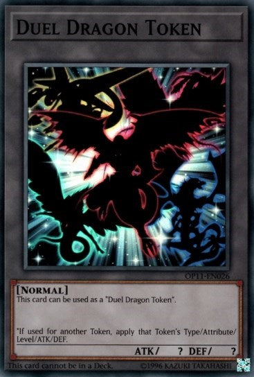 Duel Dragon Token [OP11-EN026] Super Rare | Exor Games Dartmouth