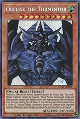 Obelisk the Tormentor [TN19-EN007] Prismatic Secret Rare | Exor Games Dartmouth