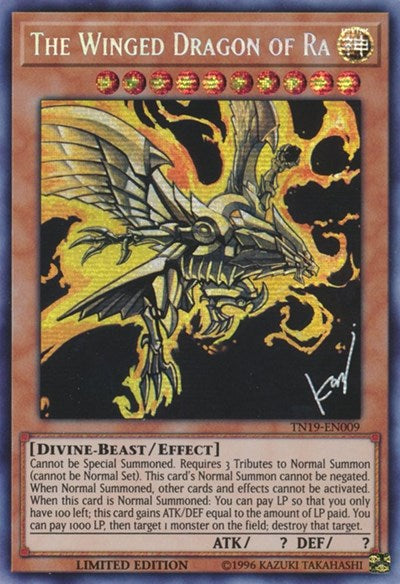 The Winged Dragon of Ra [TN19-EN009] Prismatic Secret Rare | Exor Games Dartmouth