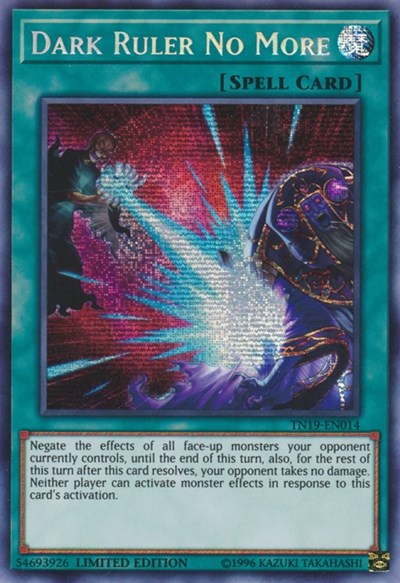 Dark Ruler No More [TN19-EN014] Prismatic Secret Rare | Exor Games Dartmouth