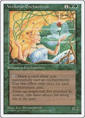 Verduran Enchantress [Fourth Edition] | Exor Games Dartmouth