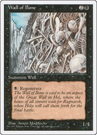 Wall of Bone [Fourth Edition] | Exor Games Dartmouth