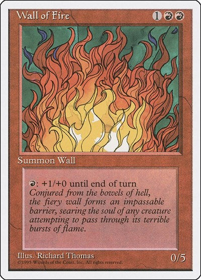 Wall of Fire [Fourth Edition] | Exor Games Dartmouth