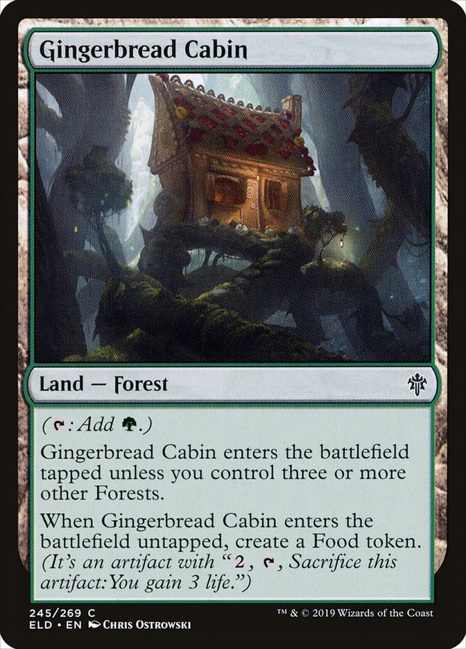 Gingerbread Cabin [Throne of Eldraine] | Exor Games Dartmouth