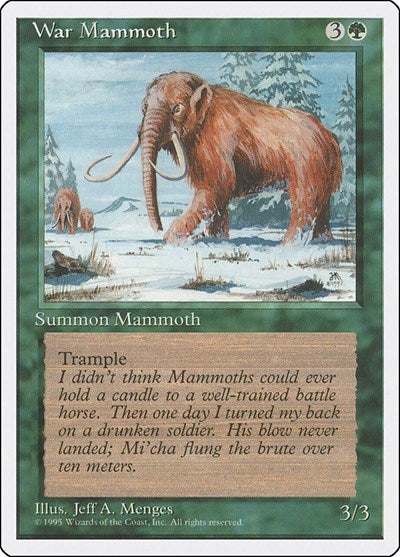 War Mammoth [Fourth Edition] | Exor Games Dartmouth