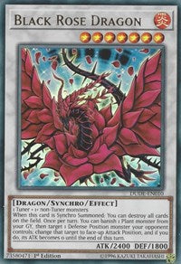 Black Rose Dragon [DUDE-EN010] Ultra Rare | Exor Games Dartmouth