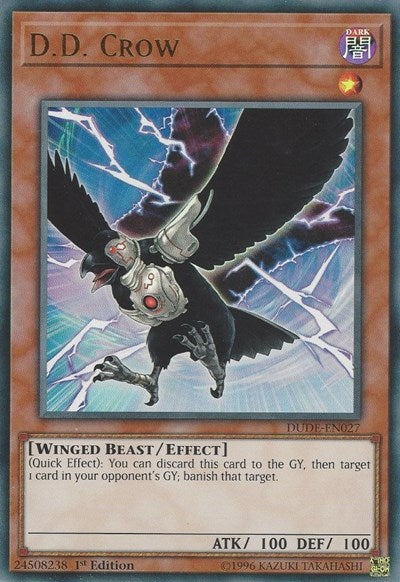 D.D. Crow [DUDE-EN027] Ultra Rare | Exor Games Dartmouth