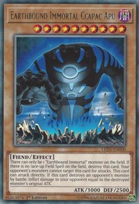 Earthbound Immortal Ccapac Apu [LED5-EN000] Rare | Exor Games Dartmouth