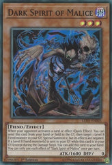 Dark Spirit of Malice [LED5-EN003] Super Rare | Exor Games Dartmouth