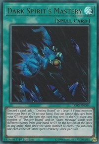 Dark Spirit's Mastery [LED5-EN004] Ultra Rare | Exor Games Dartmouth