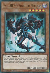 Evil HERO Sinister Necrom [LED5-EN014] Ultra Rare | Exor Games Dartmouth