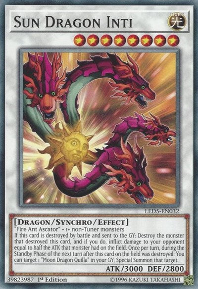 Sun Dragon Inti [LED5-EN032] Common | Exor Games Dartmouth