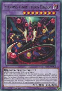 Starving Venom Fusion Dragon [LED5-EN052] Rare | Exor Games Dartmouth