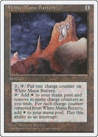 White Mana Battery [Fourth Edition] | Exor Games Dartmouth