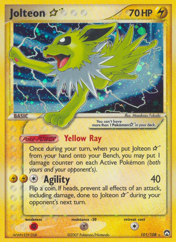 Jolteon Star (101/108) [EX: Power Keepers] | Exor Games Dartmouth