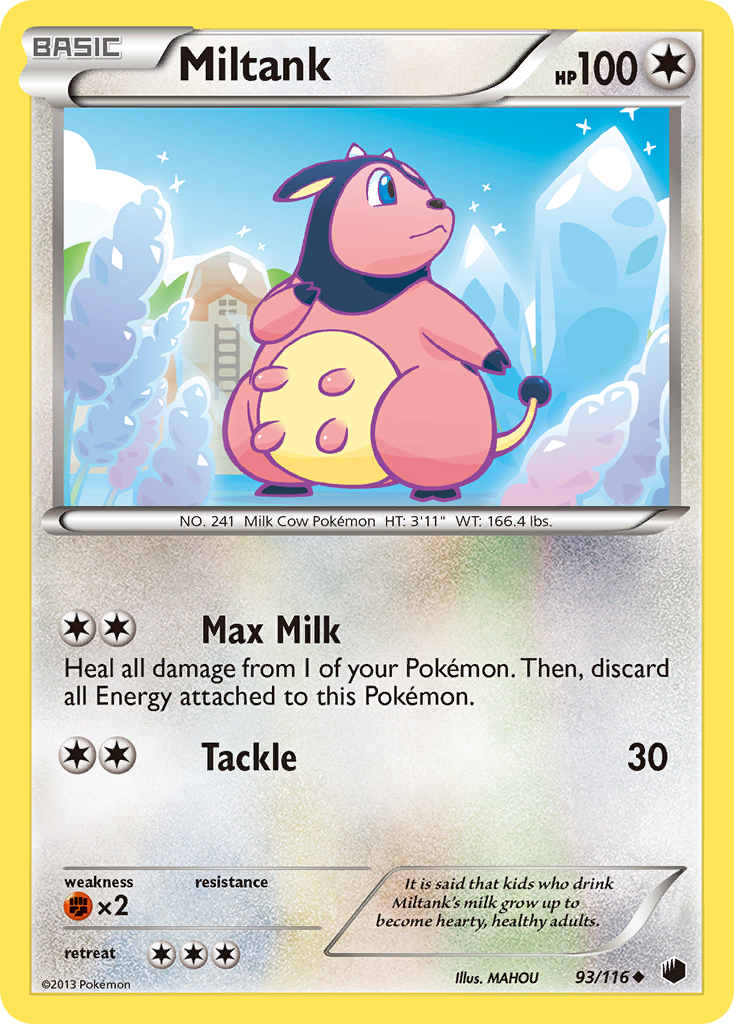 Miltank (93/116) [Black & White: Plasma Freeze] | Exor Games Dartmouth