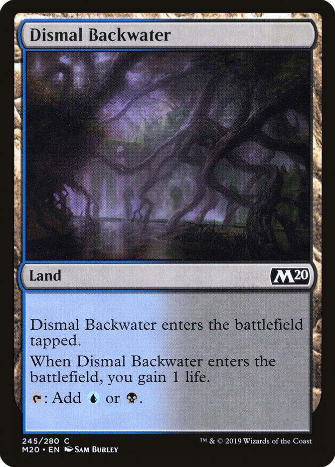 Dismal Backwater [Core Set 2020] | Exor Games Dartmouth