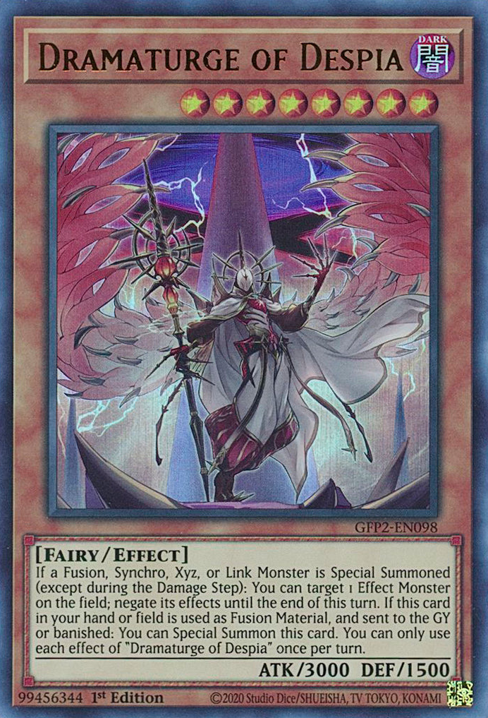 Dramaturge of Despia [GFP2-EN098] Ultra Rare | Exor Games Dartmouth