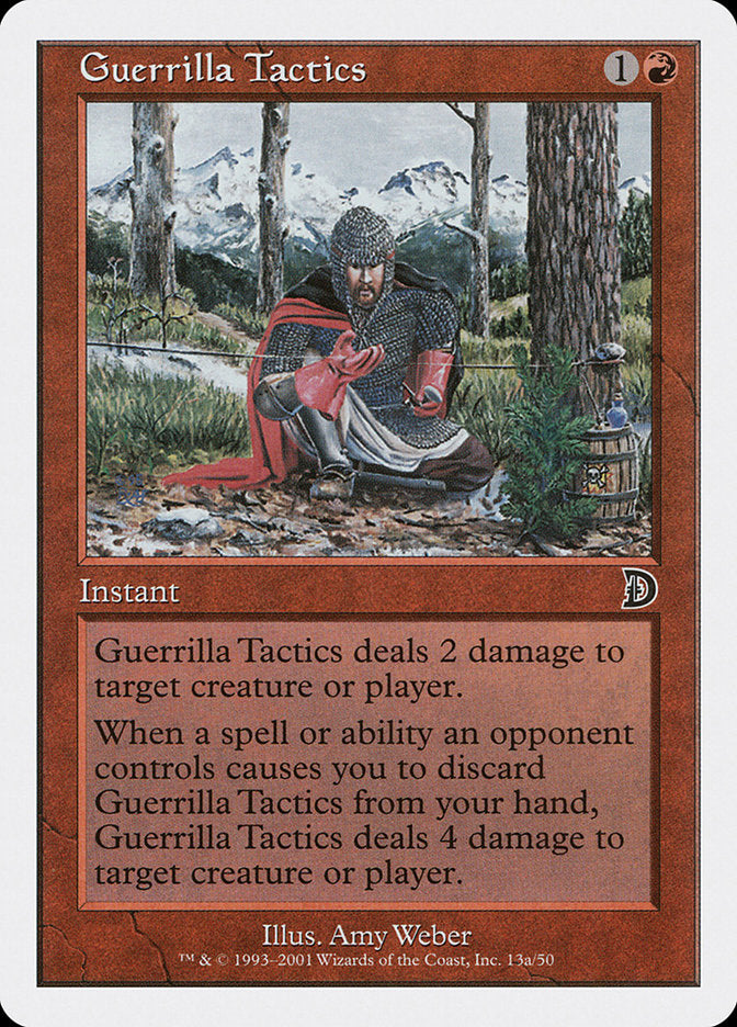 Guerrilla Tactics (Tripwire) [Deckmasters] | Exor Games Dartmouth