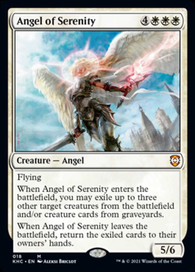 Angel of Serenity [Kaldheim Commander] | Exor Games Dartmouth