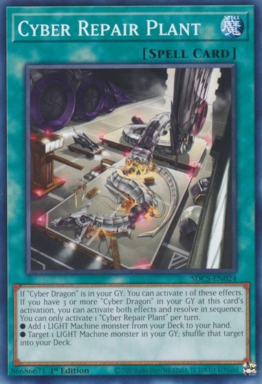 Cyber Repair Plant [SDCS-EN024] Common | Exor Games Dartmouth