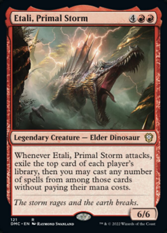 Etali, Primal Storm [Dominaria United Commander] | Exor Games Dartmouth