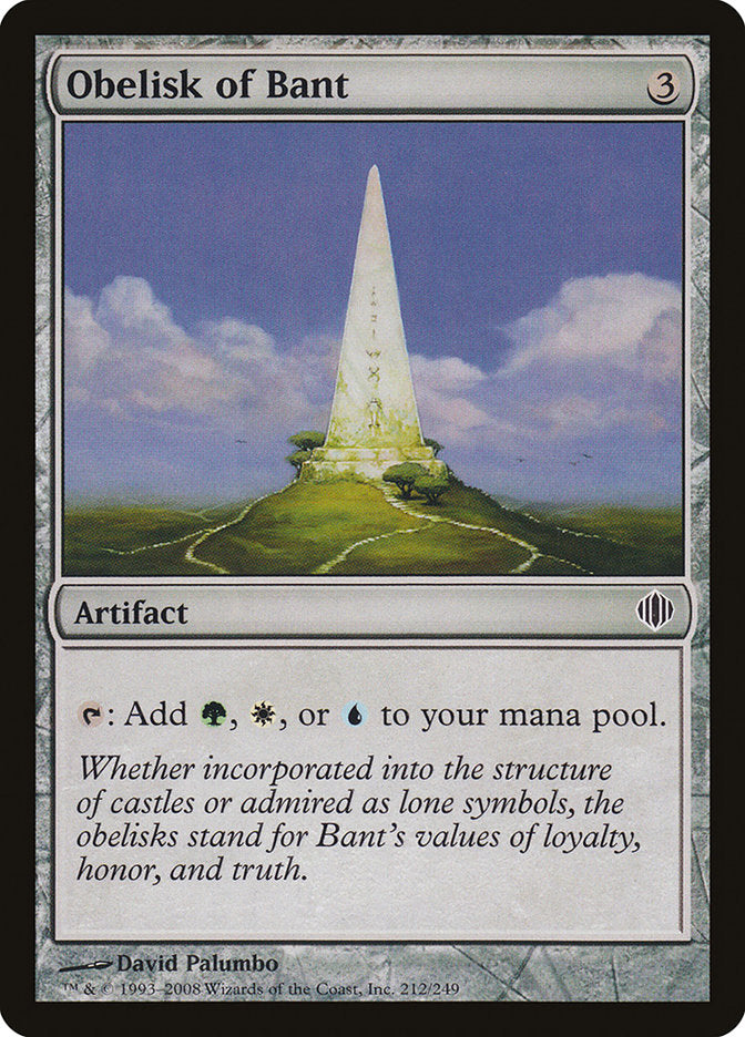 Obelisk of Bant [Shards of Alara] | Exor Games Dartmouth