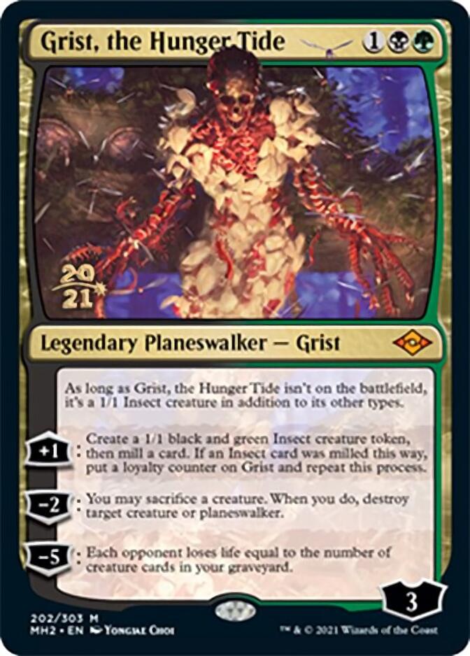 Grist, the Hunger Tide [Modern Horizons 2 Prerelease Promos] | Exor Games Dartmouth