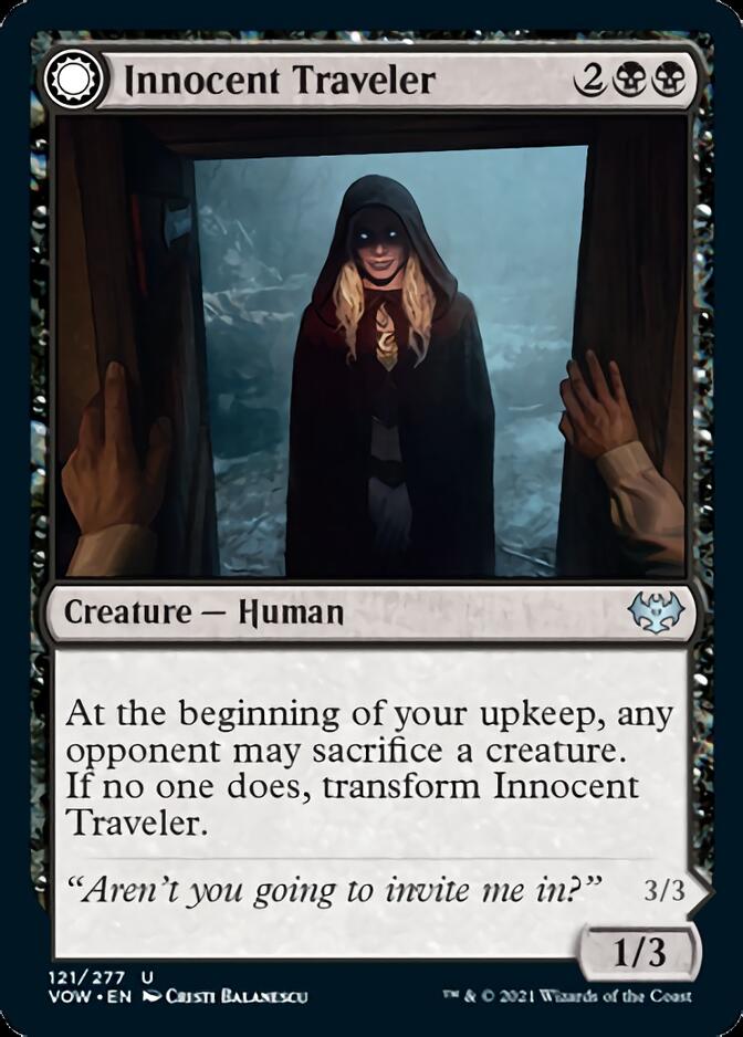 Innocent Traveler // Malicious Invader [Innistrad: Crimson Vow] | Exor Games Dartmouth