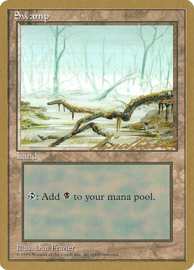Swamp (ll372) (Leon Lindback) [Pro Tour Collector Set] | Exor Games Dartmouth