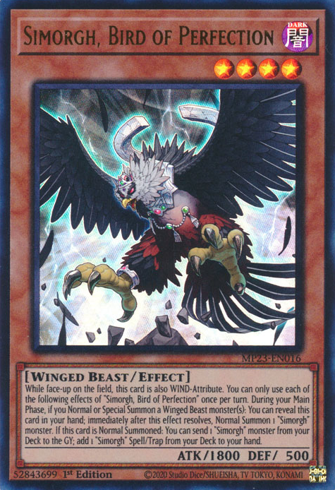 Simorgh, Bird of Perfection [MP23-EN016] Ultra Rare | Exor Games Dartmouth