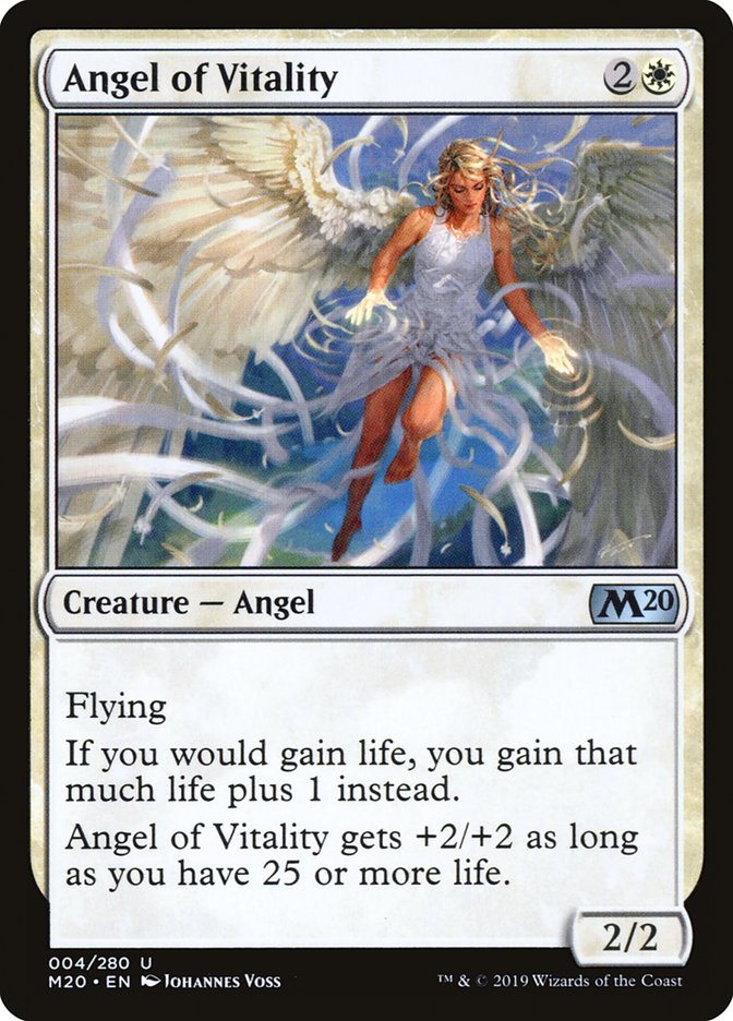 Angel of Vitality [Core Set 2020] | Exor Games Dartmouth