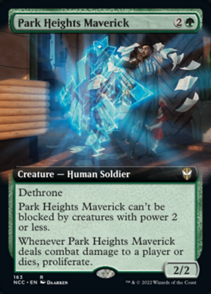 Park Heights Maverick (Extended Art) [Streets of New Capenna Commander] | Exor Games Dartmouth