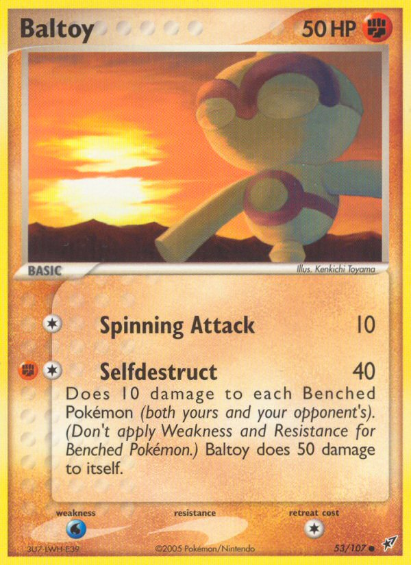 Baltoy (53/107) [EX: Deoxys] | Exor Games Dartmouth