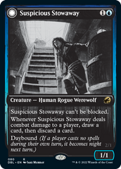 Suspicious Stowaway // Seafaring Werewolf [Innistrad: Double Feature] | Exor Games Dartmouth