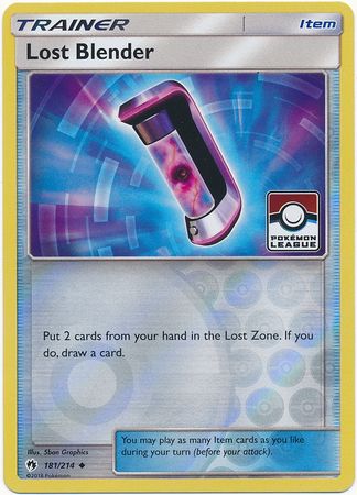 Lost Blender (181/214) (League Promo) [Sun & Moon: Lost Thunder] | Exor Games Dartmouth