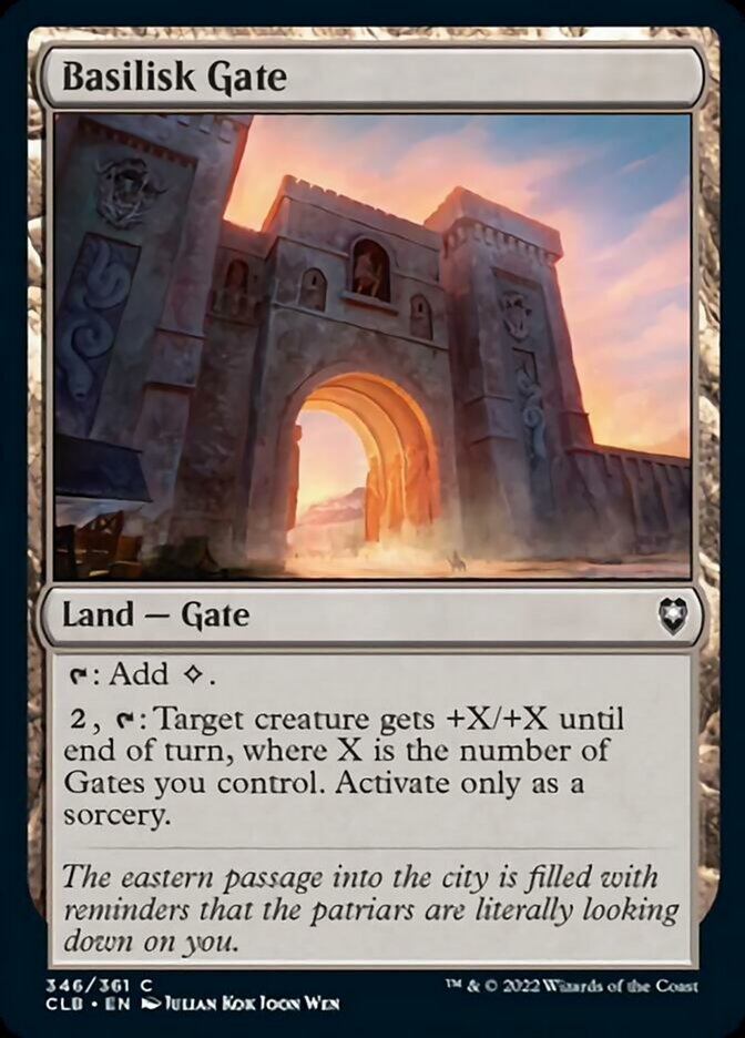Basilisk Gate [Commander Legends: Battle for Baldur's Gate] | Exor Games Dartmouth