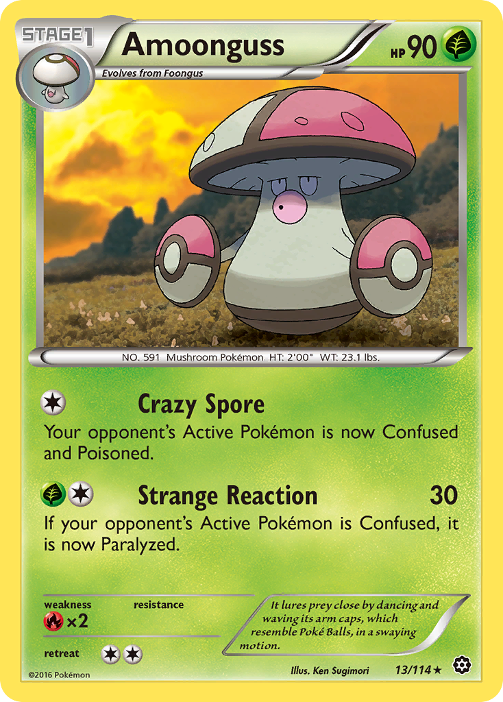 Amoonguss (13/114) [XY: Steam Siege] | Exor Games Dartmouth