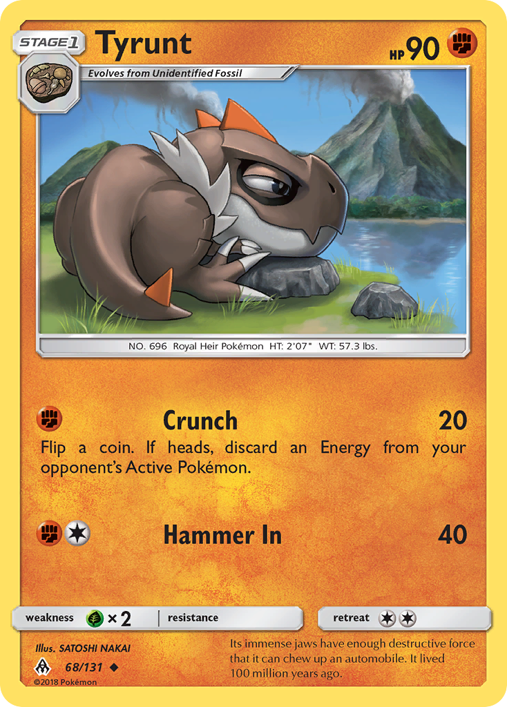 Tyrunt (68/131) [Sun & Moon: Forbidden Light] | Exor Games Dartmouth