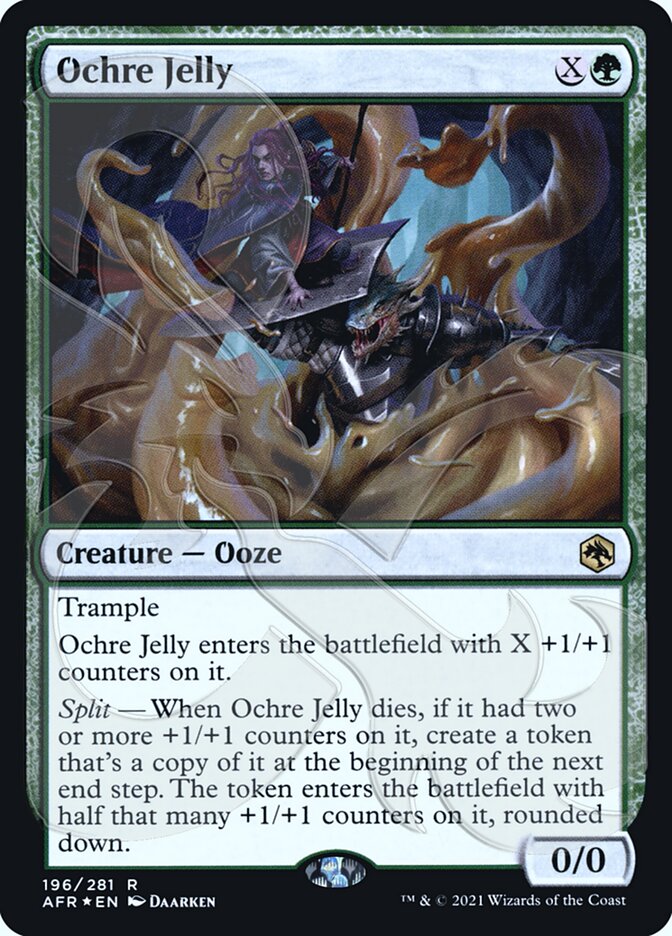 Ochre Jelly (Ampersand Promo) [Dungeons & Dragons: Adventures in the Forgotten Realms Promos] | Exor Games Dartmouth