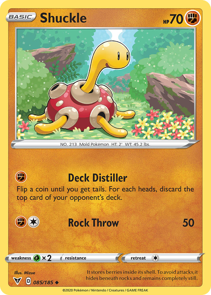 Shuckle (085/185) [Sword & Shield: Vivid Voltage] | Exor Games Dartmouth