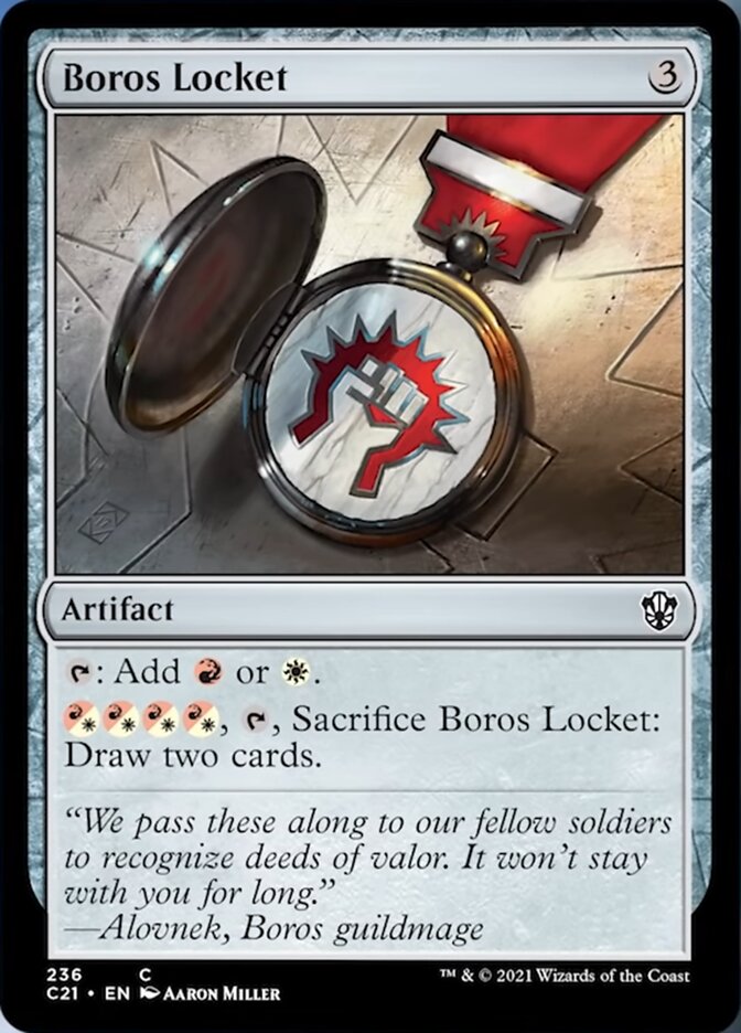 Boros Locket [Commander 2021] | Exor Games Dartmouth