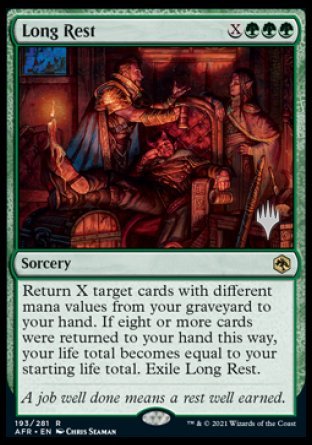 Long Rest (Promo Pack) [Dungeons & Dragons: Adventures in the Forgotten Realms Promos] | Exor Games Dartmouth