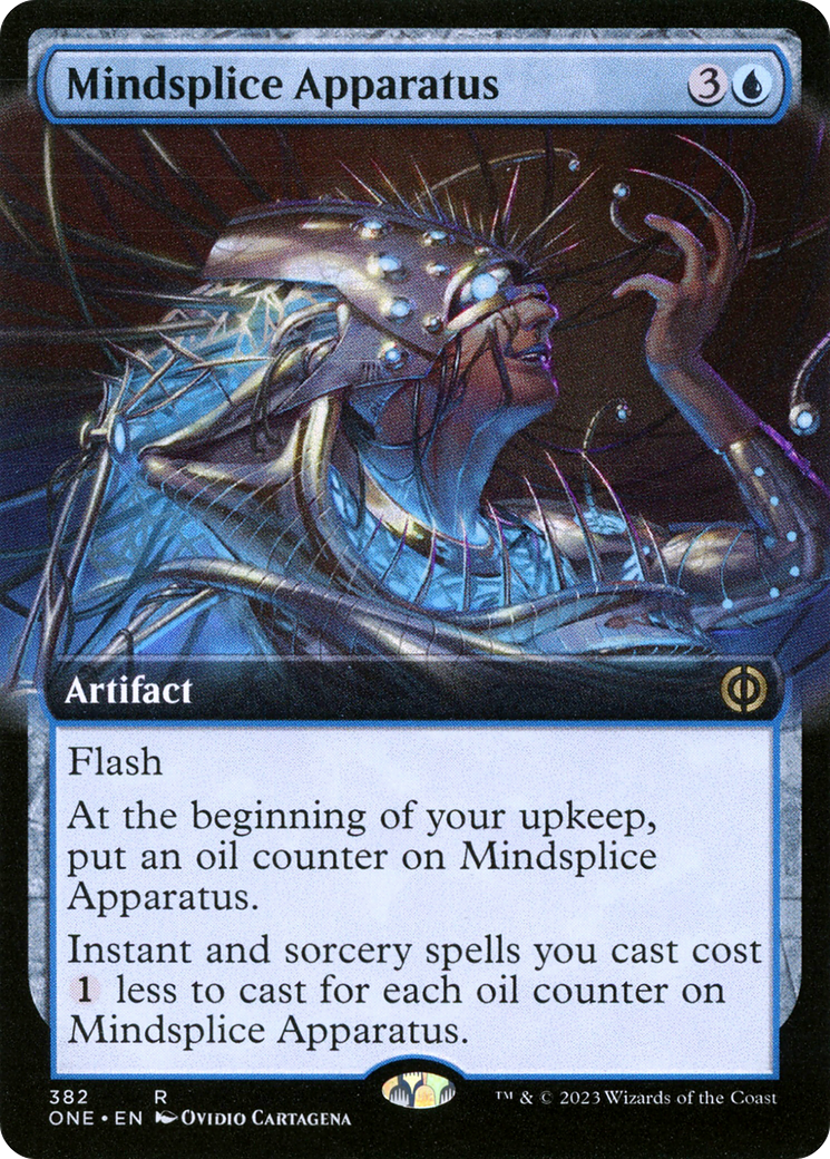 Mindsplice Apparatus (Extended Art) [Phyrexia: All Will Be One] | Exor Games Dartmouth