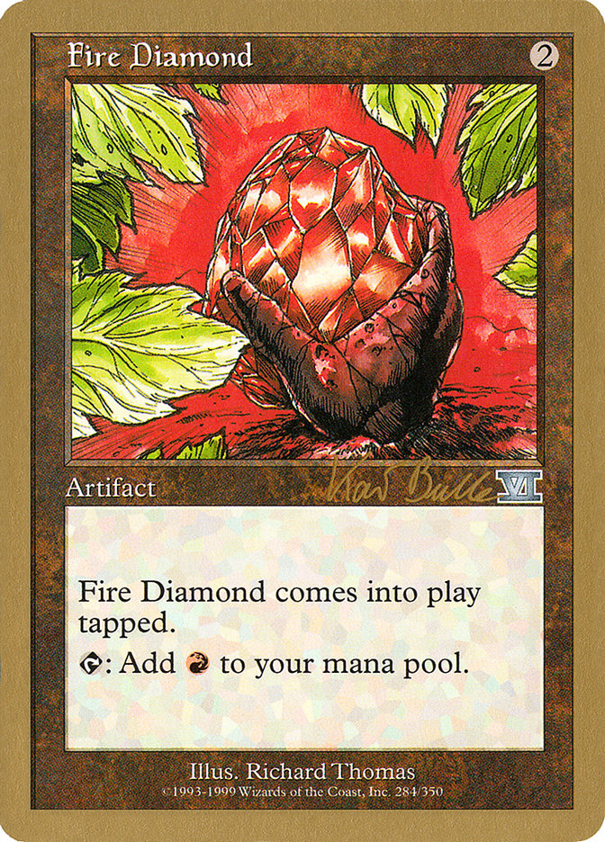 Fire Diamond (Kai Budde) [World Championship Decks 1999] | Exor Games Dartmouth