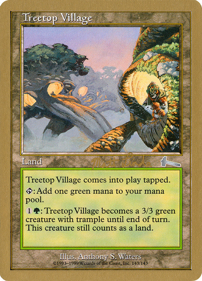 Treetop Village (Matt Linde) [World Championship Decks 1999] | Exor Games Dartmouth