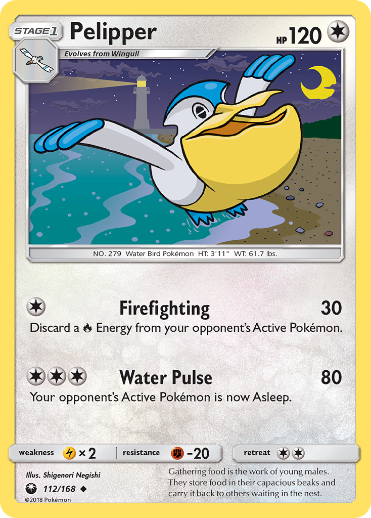 Pelipper (112/168) [Sun & Moon: Celestial Storm] | Exor Games Dartmouth